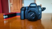 Canon EOS 6D Mark II + obiektyw Canon EF LENS 50 mm 1:1.8 STM