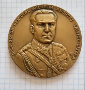 MEDAL  D-CA 20 DP PŁK. DYPL. WILHELM ANDRZEJ LAWICZ-LISZKA