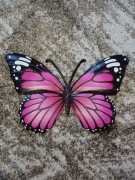 Dekoracja ścienna metalowa motyl 