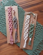Zestaw prezentowy makrama zakładka brelok 
