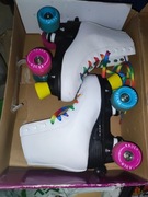 Wrotki Raven białe 31-34