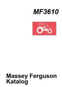 Katalog części Massey Ferguson MF 3610 ENG