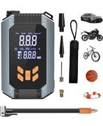Sprężarka kompresor samochodowy rowerowy bezprzewodowy 