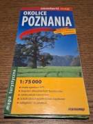 ExpressMap Okolice Poznania mapa turystyczna 1:75000