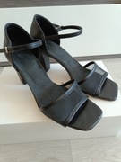 Buty damskie  skóra czarne 