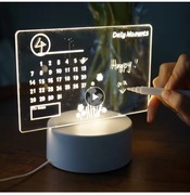Kreatywna tablica nocna LED do notatek USB