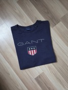 Gant t-shirt granatowy z logo rozmiar M
