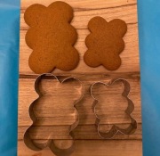 Foremki katarzynka piernik wykrawacz komplet 2 szt