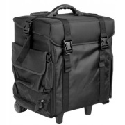 Nowy! Profesjonalny Kuferek materiałowy na kółkach LOOK 501BT CZARNY