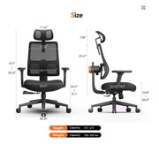 Ergonomiczny Fotel Biurowy – Aktywne Oparcie | Pełna Regulacja | 3D