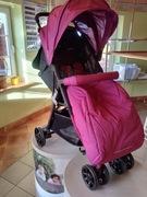 Wózek spacerowy CLICK firmy BABY Design w kolorze PINK