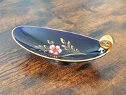 Elegancka, kobaltowa patera / miska / B&H Halbach, z lat 50–60, 20 cm