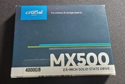 NOWY Crucial MX500 4TB nieodpakowany dysk SSD 2,5" SATA III TLC