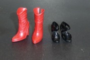 Buty dla lalki Barbie. Kowbojki i szpilki dla Barbie.