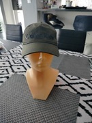 Czapka z daszkiem, Calvin Klein, BB Cap, Leather Lattering, olive green.