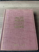 Klaser ze znaczkami z roku 1972-1973 tom X