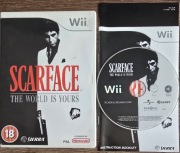 Scarface The World is Yours na Nintendo Wii. Komplet 3xA.