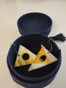 Kolczyki w stylu lat 60