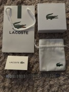 Bransoletka Lacoste srebrna