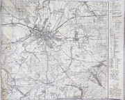 Oryginał mapa Meßtischblatt Bunzlau Bolesławiec 1:25000 przedwojenny Śląsk