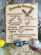 Tabliczka  do garażu 