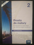 Prosto do matury 2 Podręcznik Antek Belka