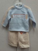 Nowy z metką dres bawełniany chłopięcy 12m