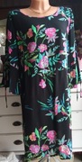 GEORGE sukienka 136 cm pachy 22 50 52 54 56 boho kwiaty