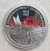 10 zł 2009 III RP DROGI DO WOLNOŚCI WYBORY 1989