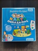 Angielski dla dzieci karty obrazkowe świat wokół mnie