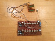 UNITRA wskaźnik poziomu wysterowania DIY tranzystor 2N397 LED