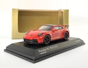 PORSCHE 911 (992) GT3 GUARDS RED MINICHAMPS 1:64