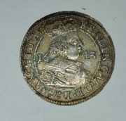 3 Krajcary Hall 1643 Austria Ferdynand Karol