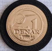 1 Denar Ustecki 2009 Ustka XX rocznica obalenia komunizmu moneta+2x GRATIS 