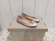 miedziane baleriny z kokardką marki Anna Field roz. 38 wkładka 24,5 cm nowe