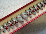 Ręcznie malowane sztuczne paznokcie,press on nails