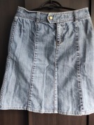 Spódnica jeansowa trapezowa H&M rozm 38