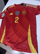 Domowa koszulka reprezentacji Hiszpanii CARVAJAL 2 II gatunek