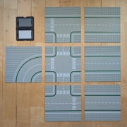 LEGO płyty drogowe baseplate 6310, 6311, 6312, 6313