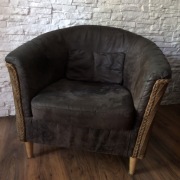 Fotel Tullsta, rattan Lloyd Loom 