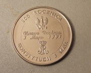 10000 zł 1991 Konstytucja. SUPER STAN