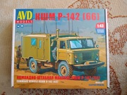 GAZ-66 R-142 Wóz dowodzenia AVD 1/43