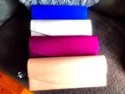 Torebka wizytowa z atłasu 