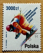 3283, * kasowany, Zimowa Uniwersjada Zakopane 1993
