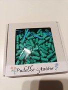 Kartka urodzinowa - cytaty w pudełku 