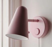 NOWA IKEA FUBBLA Lampa Ścienna Lampka Kinkiet LED Różowa Dla Dzieci