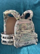 Zestaw plate carrier M-Tac + front flap HUSAR + ładownice GPC Wing Pouch
