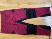 SPODNIE LUNDHAGS WOMEN 42/84-88 bordo strecz
