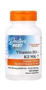 Doctor's Best D3 + K2 MK7 180 caps