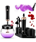 Elektryczny środek do czyszczenia i suszenia pędzli do makijażu